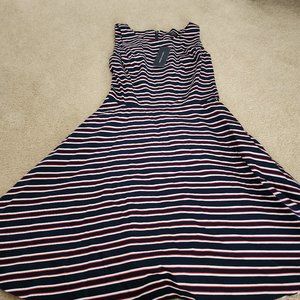 Tommy hilfiger stripped a-line dress